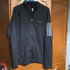 Marmot men’s black fleece jacket